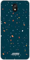 LG K30 (2019) Hoesje Transparant TPU Case - Terrazzo N°9 #ffffff