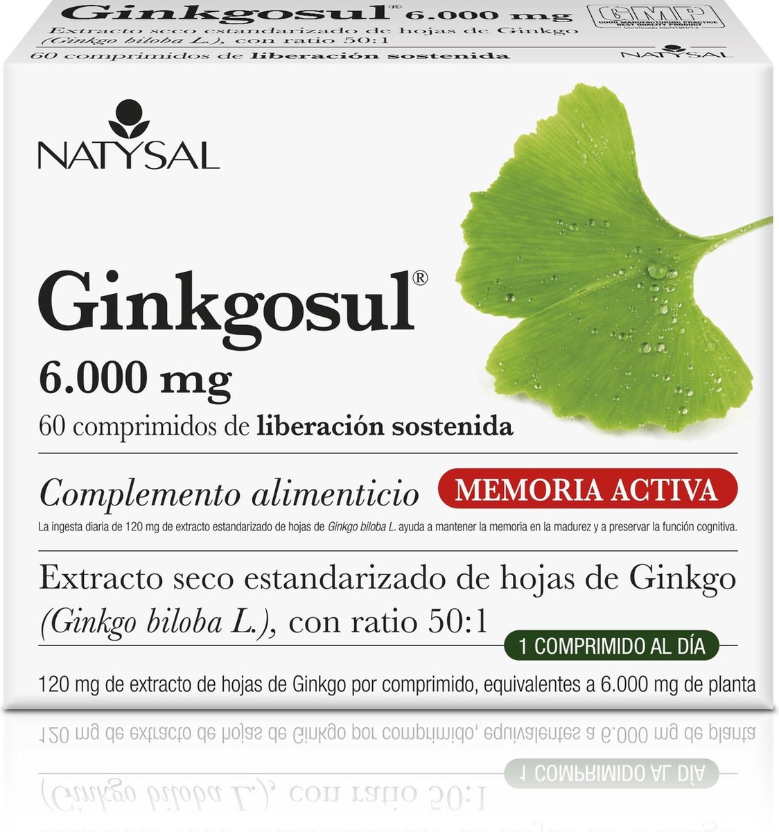 Natysal Ginkgosul 60 Caps