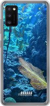 Samsung Galaxy A41 Hoesje Transparant TPU Case - Coral Reef #ffffff