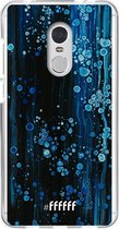 Xiaomi Redmi 5 Hoesje Transparant TPU Case - Bubbling Blues #ffffff