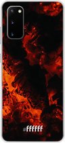 Samsung Galaxy S20 Hoesje Transparant TPU Case - Hot Hot Hot #ffffff