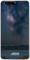 Huawei P10 Plus Hoesje Transparant TPU Case - Landscape Milky Way #ffffff