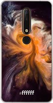 Nokia X6 (2018) Hoesje Transparant TPU Case - Crazy Space #ffffff