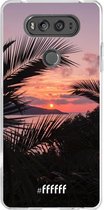 LG V20 Hoesje Transparant TPU Case - Pretty Sunset #ffffff