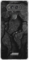LG V20 Hoesje Transparant TPU Case - Dark Rock Formation #ffffff