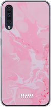 Samsung Galaxy A30s Hoesje Transparant TPU Case - Pink Sync #ffffff
