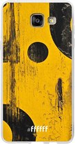 Samsung Galaxy A5 (2016) Hoesje Transparant TPU Case - Black And Yellow #ffffff