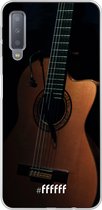 Samsung Galaxy A7 (2018) Hoesje Transparant TPU Case - Guitar #ffffff