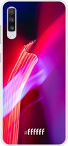 Samsung Galaxy A70 Hoesje Transparant TPU Case - Light Show #ffffff