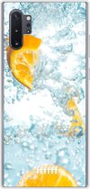 Samsung Galaxy Note 10 Plus Hoesje Transparant TPU Case - Lemon Fresh #ffffff