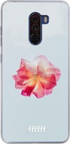 Xiaomi Pocophone F1 Hoesje Transparant TPU Case - Rouge Floweret #ffffff