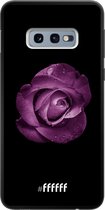 Samsung Galaxy S10e Hoesje TPU Case - Purple Rose #ffffff