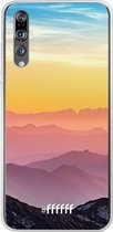 Huawei P20 Pro Hoesje Transparant TPU Case - Golden Hour #ffffff