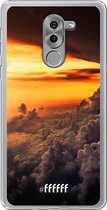 Honor 6X Hoesje Transparant TPU Case - Sea of Clouds #ffffff