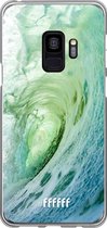 Samsung Galaxy S9 Hoesje Transparant TPU Case - It's a Wave #ffffff