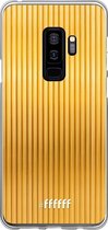 Samsung Galaxy S9 Plus Hoesje Transparant TPU Case - Bold Gold #ffffff