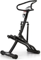 Treppo Power Stepper klapbare hometrainer met polssensor - zwart