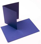 Kaarten Blauw 14x10,8cm (50 stuks)