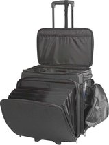 Hobby roltrolley. zwart. H: 48 cm. L: 41 cm. 1 stuk