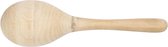 Houten ratel / Sambabal. h: 20 cm. 1stuk