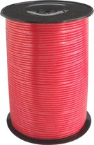 Curling Ribbon Kraftlook Red 10mm x 225 meter (1 roll) [HV-PL10RE]