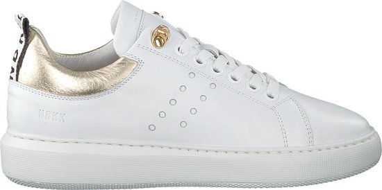 NUBIKK® Elise Marlow | Gouden Witte Sneakers | Officiële webshop