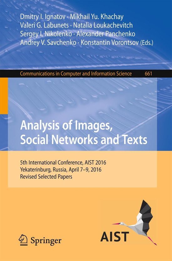 Springer Nature Proceedings Computer Science - Analysis of I ... - cover