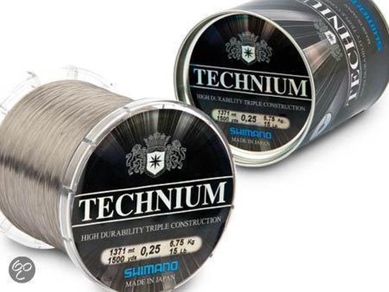 Ligne De Pêche Shimano Technium INVISITEC 12 Lb - 0,320 Mm, 1100 M, Fabriquée Au Japon