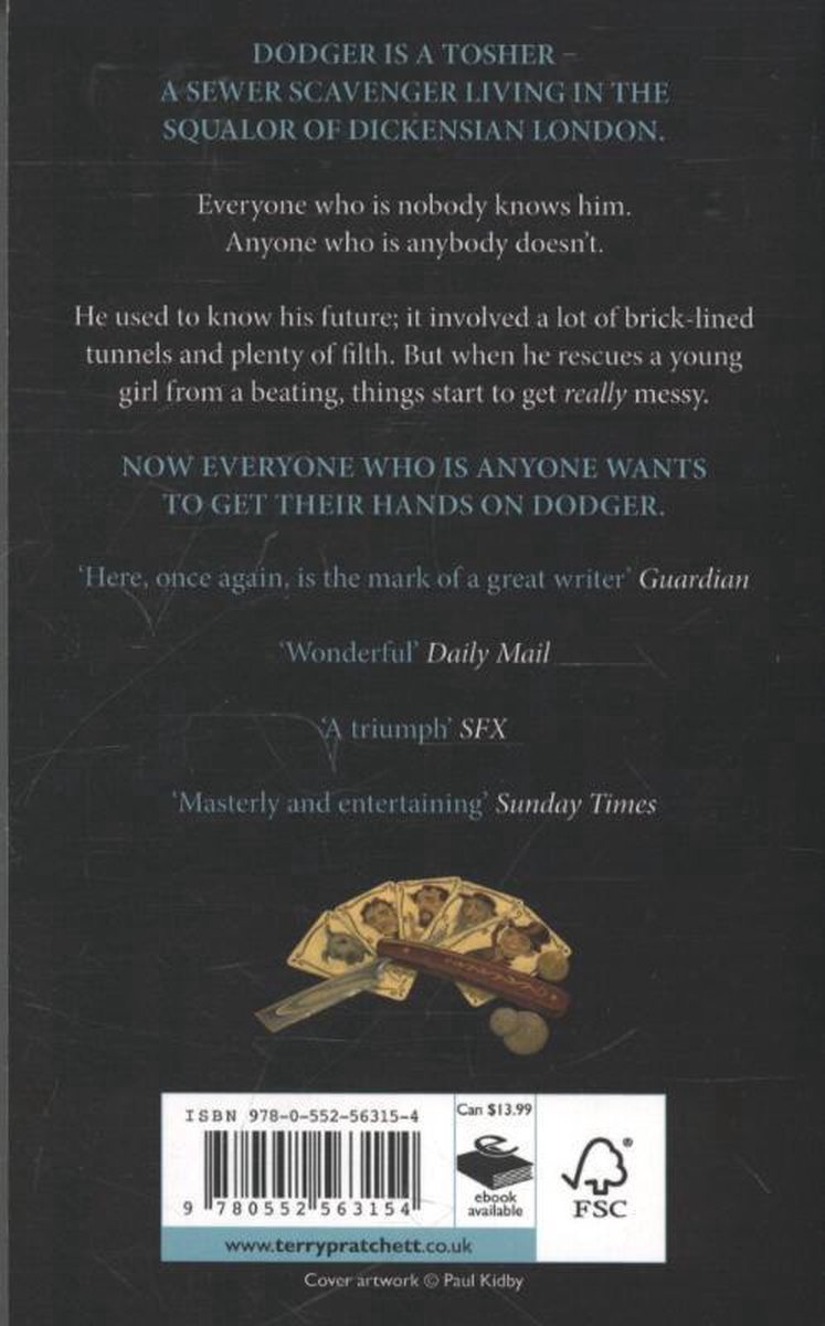 Dodger EXPORT - back cover