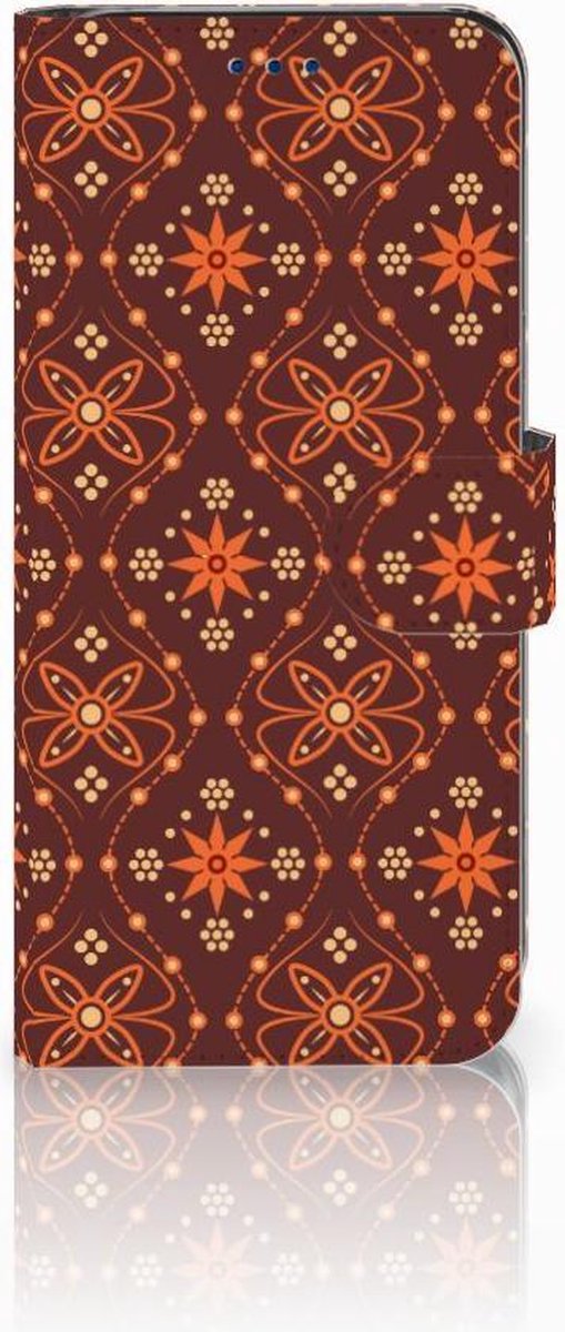 Samsung Galaxy S8 Telefoon Hoesje Batik Brown