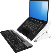 Addit Laptopstandaard - Verstelbaar - Helder Acryl