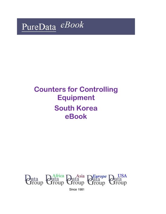 PureData eBook - Counters for Controlling Equipment in South ... - cover