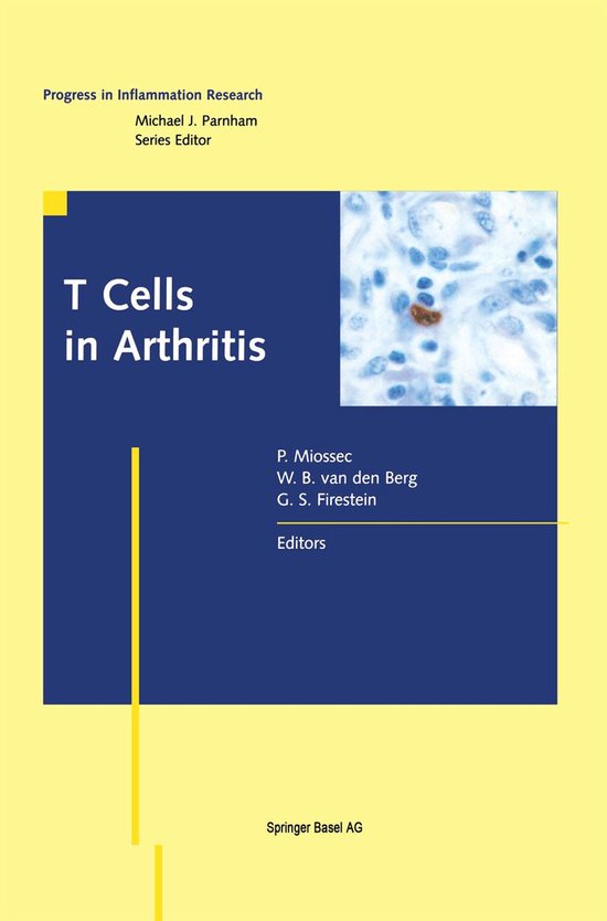 Progress in Inflammation Research - T Cells in Arthritis - cover