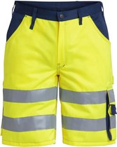 FE Engel Korte Broek EN 20471 6501-770 - Geel/Marine 3806 - 64