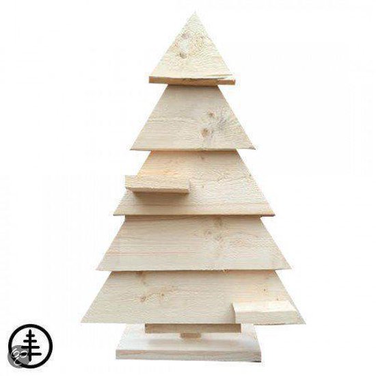 Houten Kerstboom 95 cm - Kant en klaar geleverd, bouwpakket! | bol.com