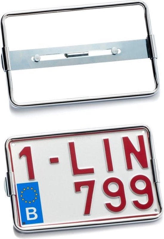 Support Porte Plaque Immatriculation Inscription Moto Universel