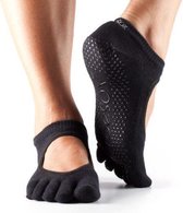 Toesox Full Toe Bellarina Grip - Hidden - Lightweight - Black