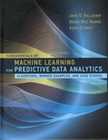 Fundamentals of Machine Learning for Predictive Data Analytics – Algorithms, Worked Examples, and Case Studies