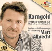 Orchestre Philharmonique De Strasbourg, Marc Albrecht - Symphony In F sharp, Op.40 Much ado about nothing, Op.11 (Super Audio CD)