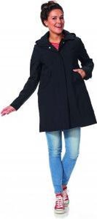 A-line coat Bowie black, size XL | bol.com