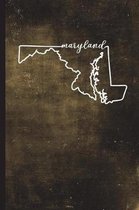 Maryland: 6  x 9  - 128 Pages