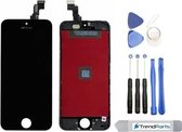 TrendParts® Compleet LCD scherm voor Apple iPhone 5C Zwart / Black + toolkit - AAA+ kwaliteit