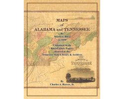 Maps of Alabama and Tennessee by Matthew Rhea