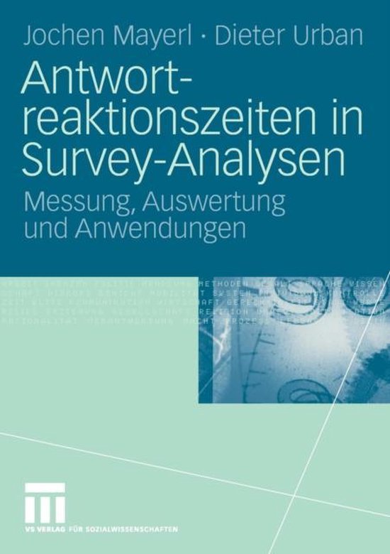 Antwortreaktionszeiten in Survey-Analysen - cover