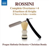 Prague Sinfonia Orchestra, Christian Benda - Rossini: Complete Overtures . 4: (CD)