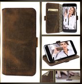 Bouletta Lederen iPhone 6S Hoesje WalletCase Antic Brown