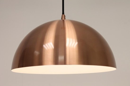 spier als Aanmoediging Hanglamp BELLO koper | Groot Ø 70 cm | bol.com