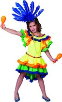"Samba danseres kostuum voor meisjes  - Verkleedkleding - 122/128"