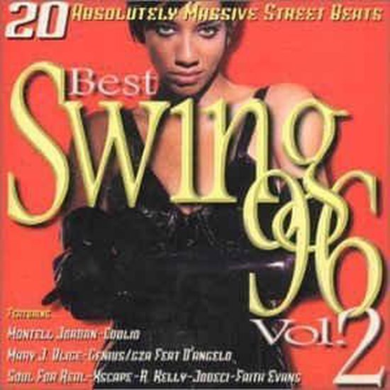 Cover van 'Best Swing 96 Vol. 2' met een vrouw in zwart kanten korset, getiteld '20 Absolutely Massive Street Beats'.