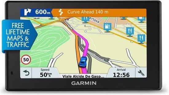 Garmin DriveSmart 51 LMT-D - Navigatiesysteem Auto - Verkeersinformatie via Smartphone - Europa